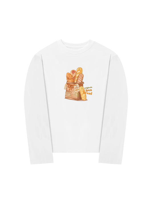 Áo Thun Dài Tay Love Bread