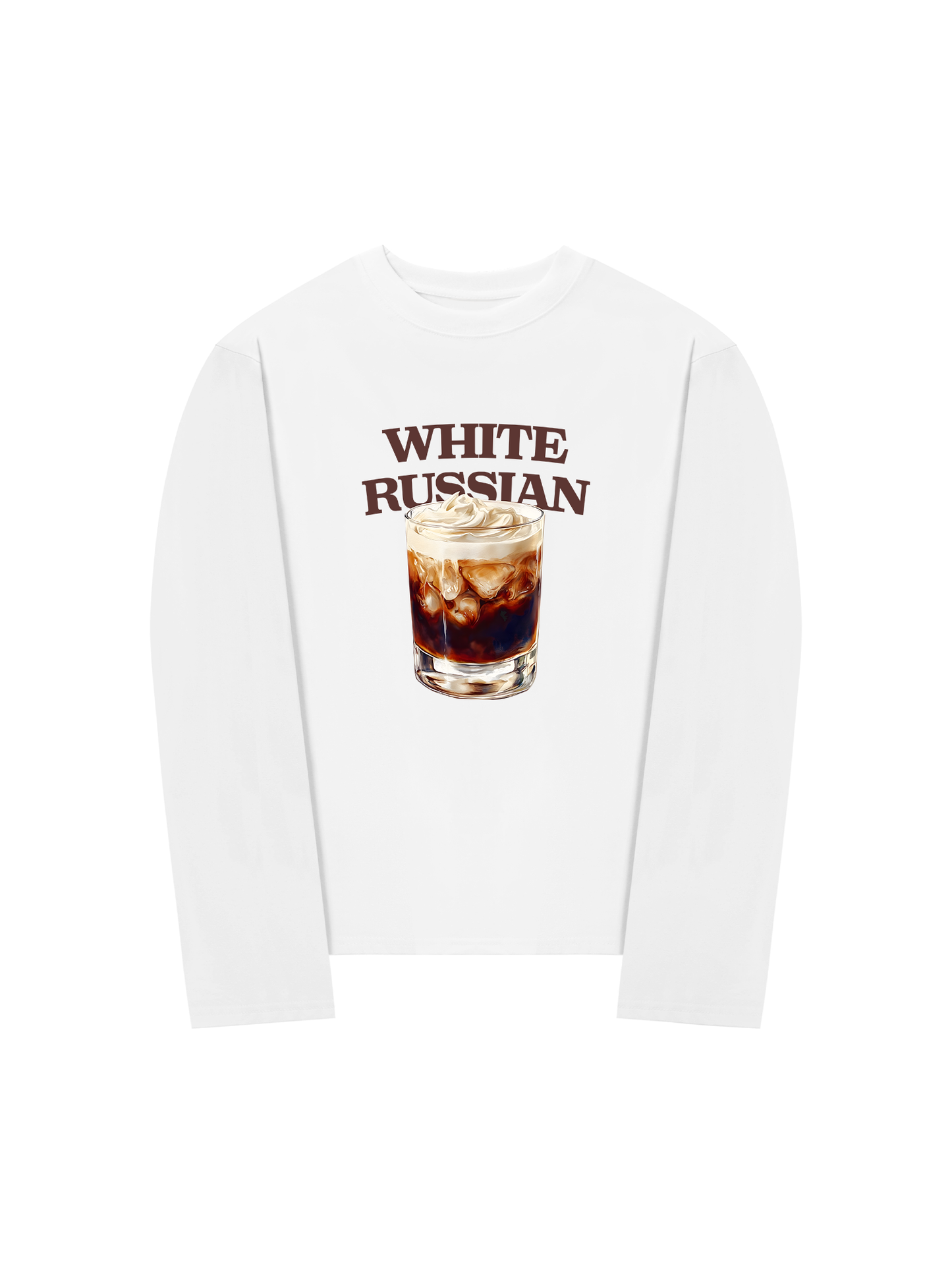 Áo Thun Dài Tay Fresh White Russian