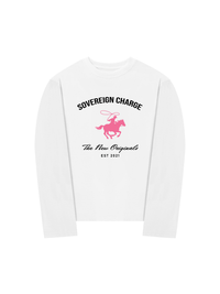 Áo Thun Dài Tay SOVERREIGN CHARGE PINK HORSE