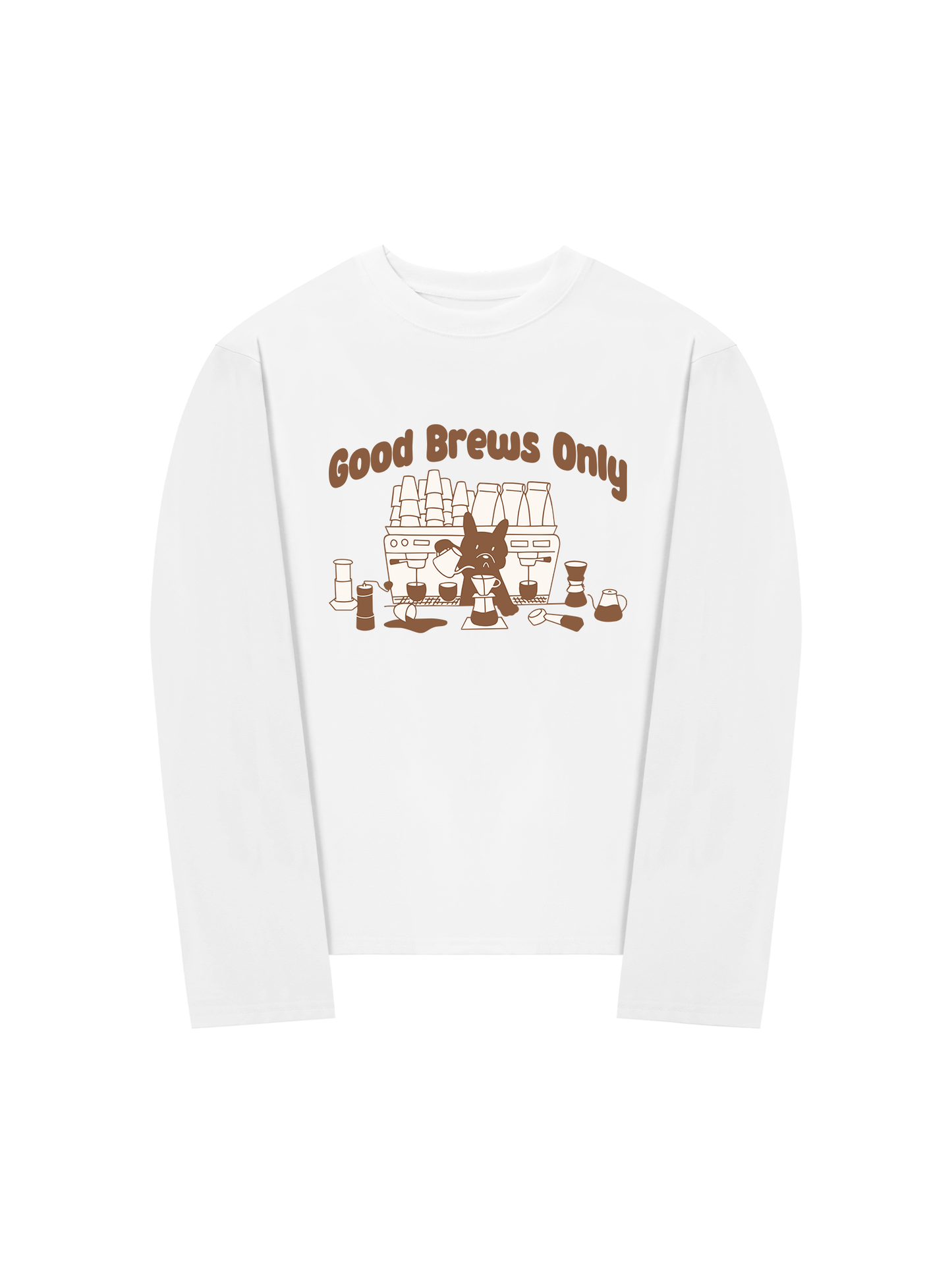 Áo Thun Dài Tay Good Brews Only