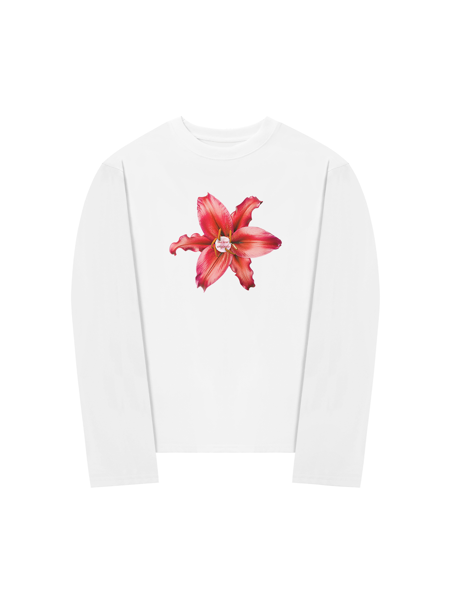 Áo Thun Dài Tay Pearl Lily Flower
