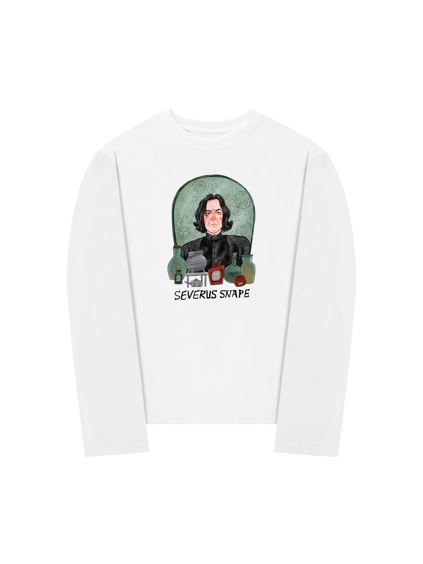 Áo Thun Dài Tay Harry Potter Severus Snape