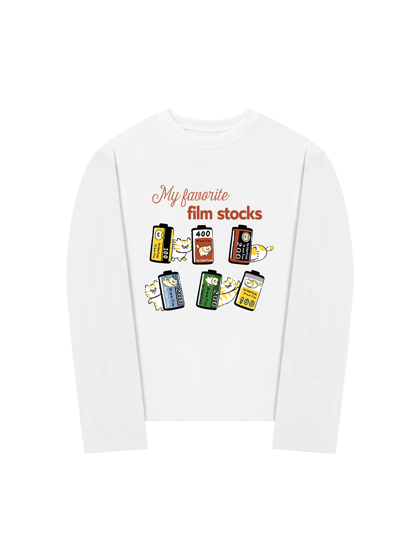 Áo Thun Dài Tay My Favorite Film Stocks