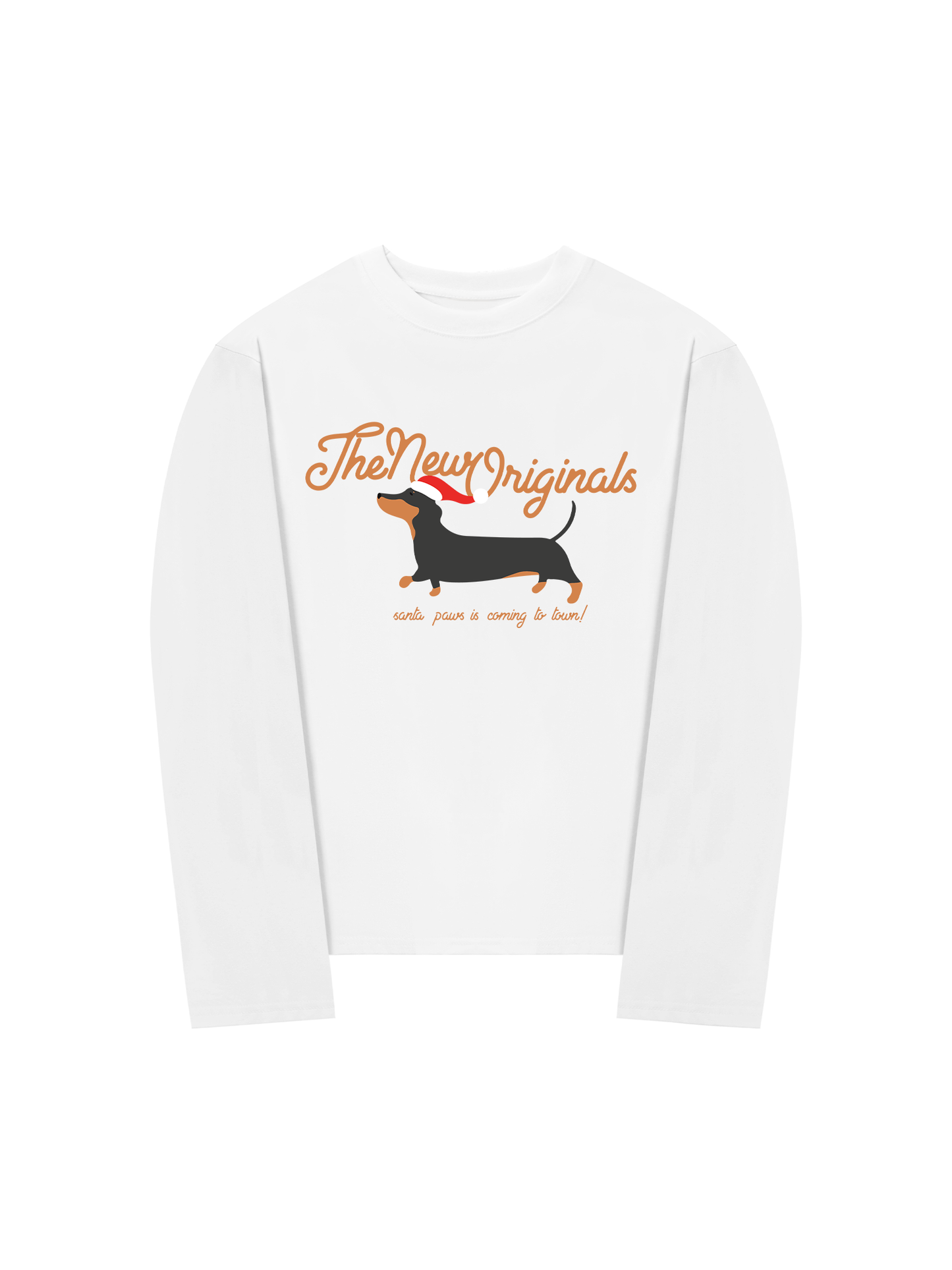 Áo Thun Dài Tay Santa Paws