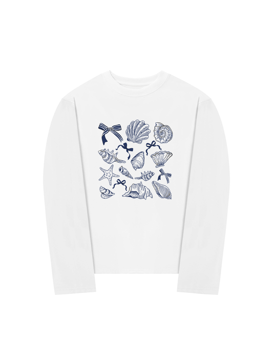 Áo Thun Dài Tay Ocean Blue Vibes