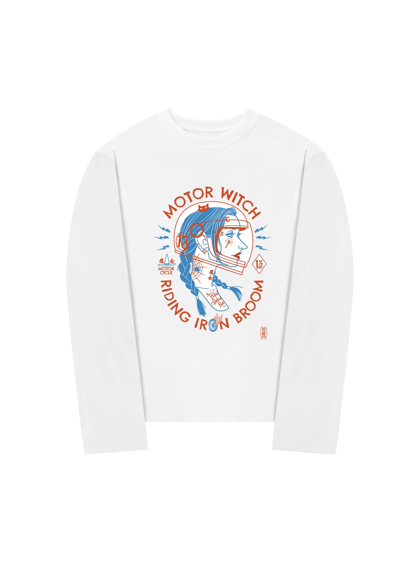 Áo Thun Dài Tay Motor Witch