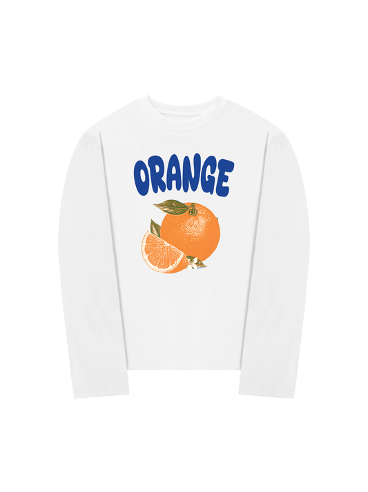 Áo Thun Dài Tay Summer Vibes Blue Orange