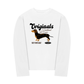 Áo Thun Dài Tay Retro Dachshund