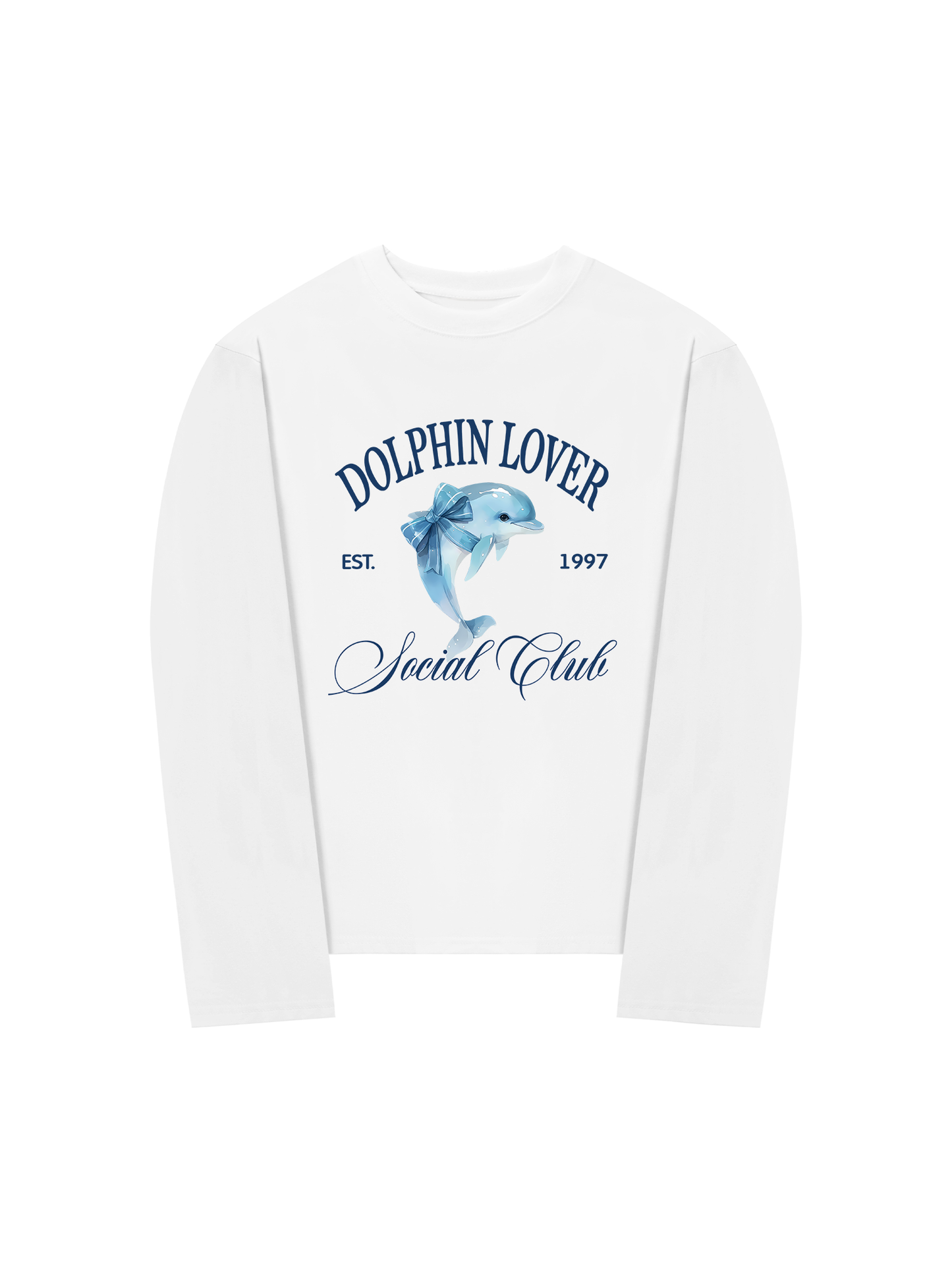 Áo Thun Dài Tay Ocean Dolphin Lover