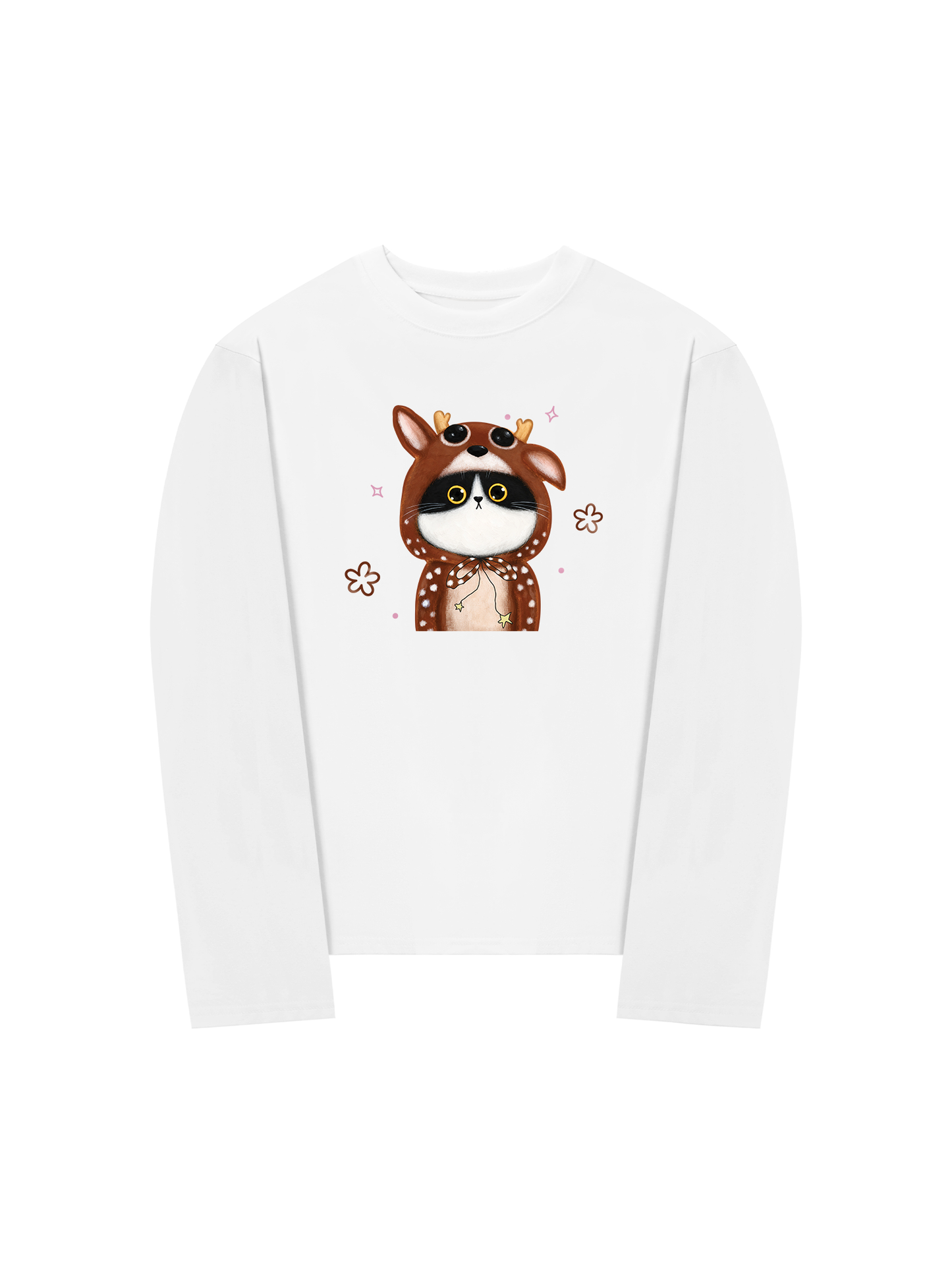Áo Thun Dài Tay Stay Cozzy Cat