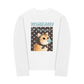 Áo Thun Dài Tay Vitamin Meow Blue Tiffany