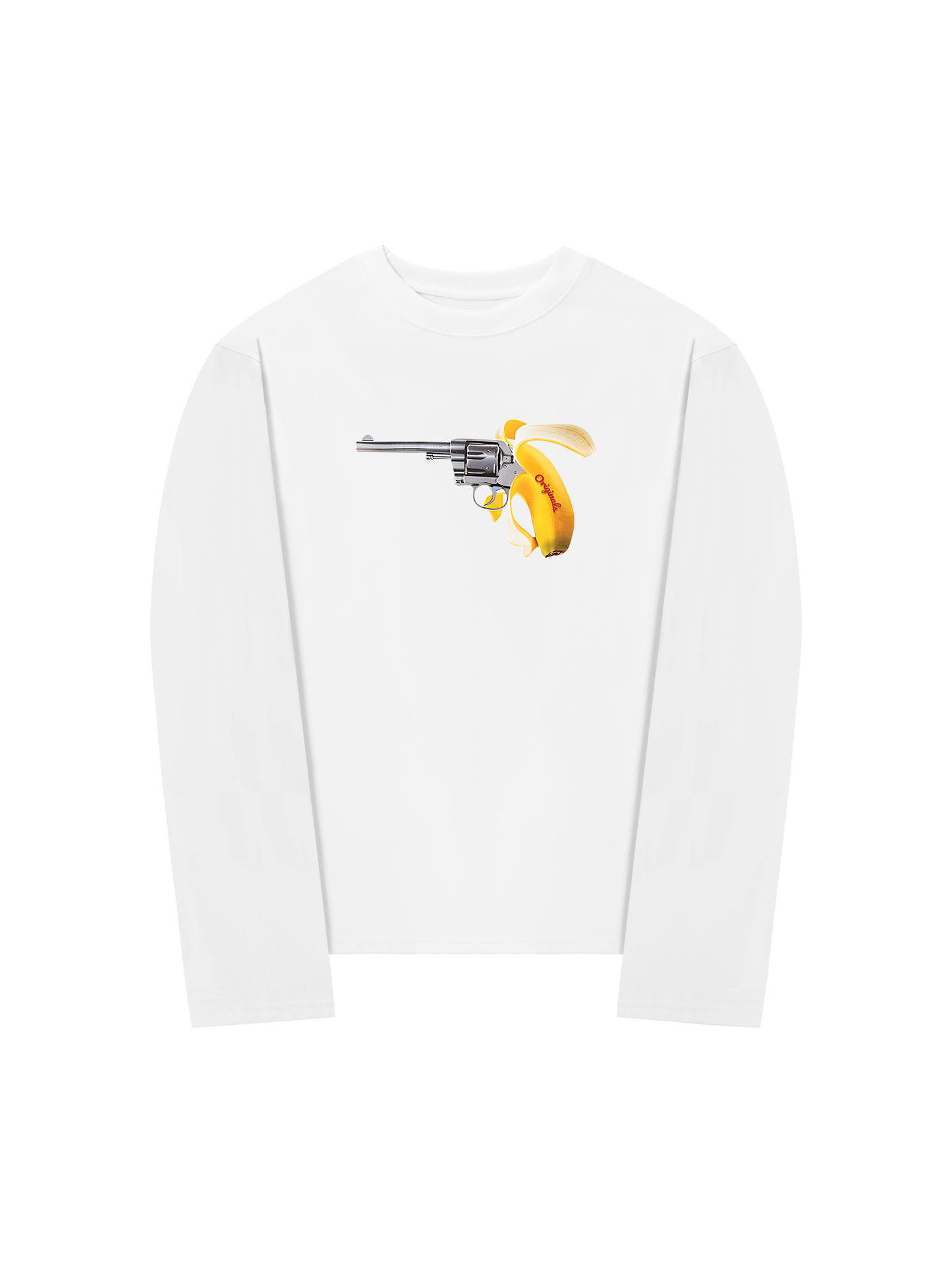 Áo Thun Dài Tay Fun Banana Gun