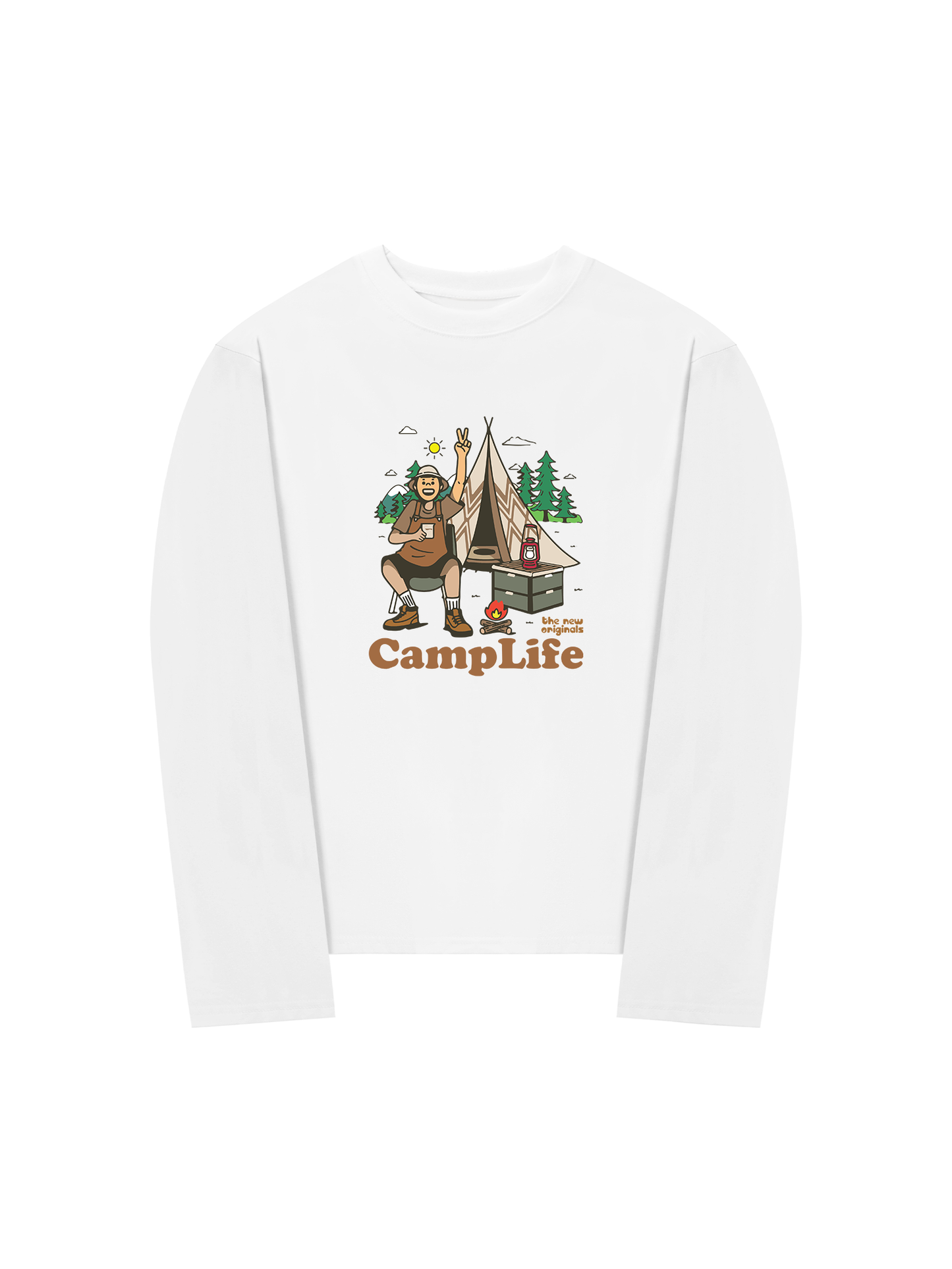 Áo Thun Dài Tay Camplife Original