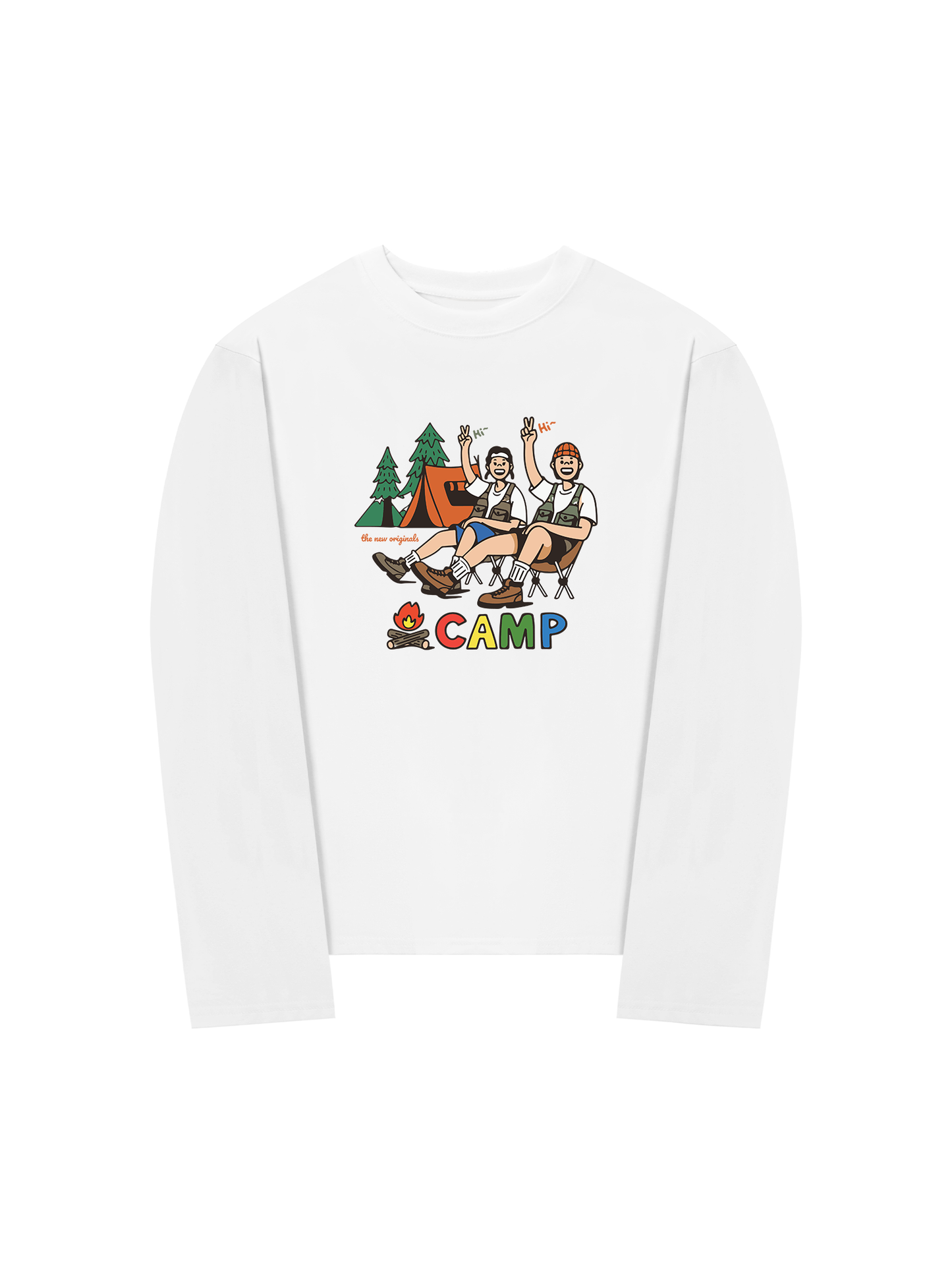 Áo Thun Dài Tay Go Camping