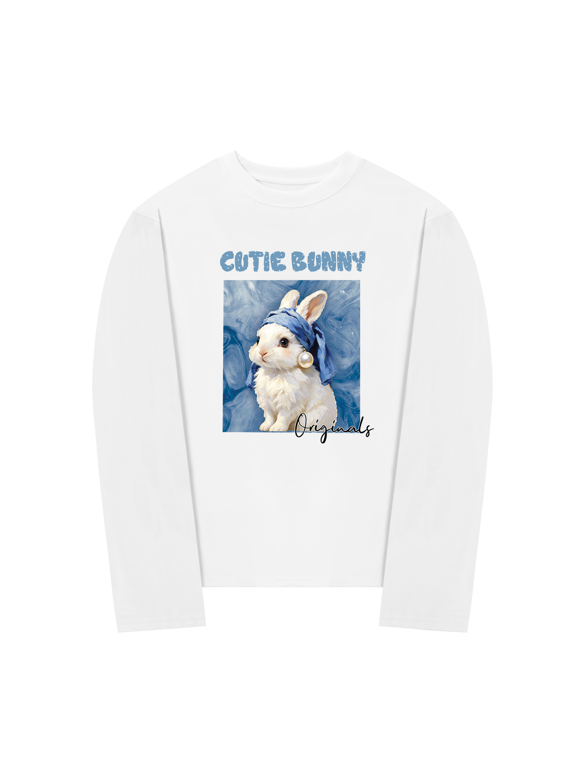 Áo Thun Dài Tay Cutie Bunny Vangogh