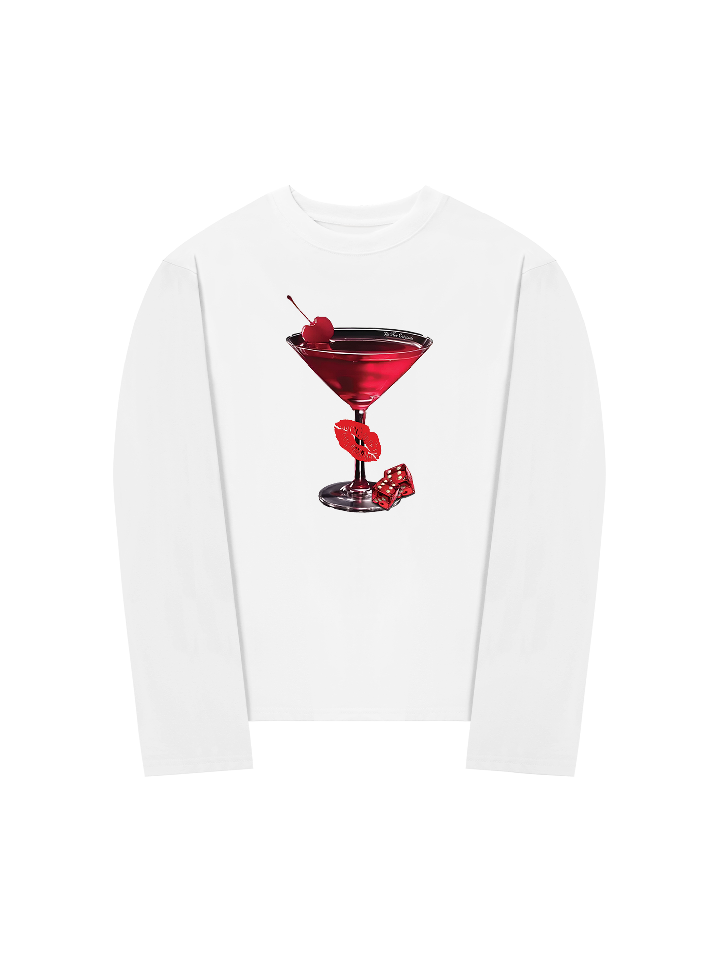 Áo Thun Dài Tay Seductive Night Cherry Goblet