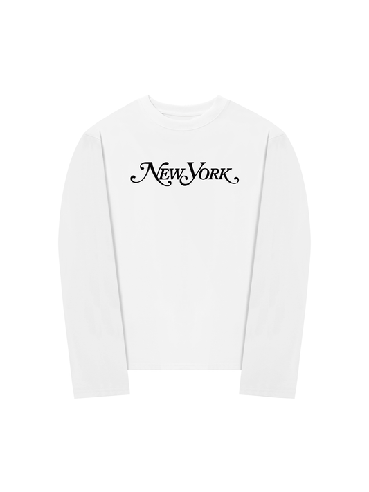 Áo Thun Dài Tay NEWYORK BASIC