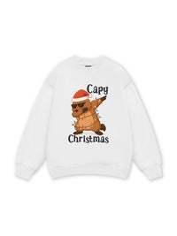 Capy Christmas Dab  Sweater