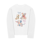 Áo Thun Dài Tay Vintage Bear