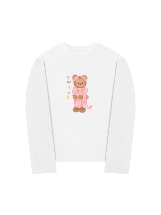 Áo Thun Dài Tay Sweet Bear