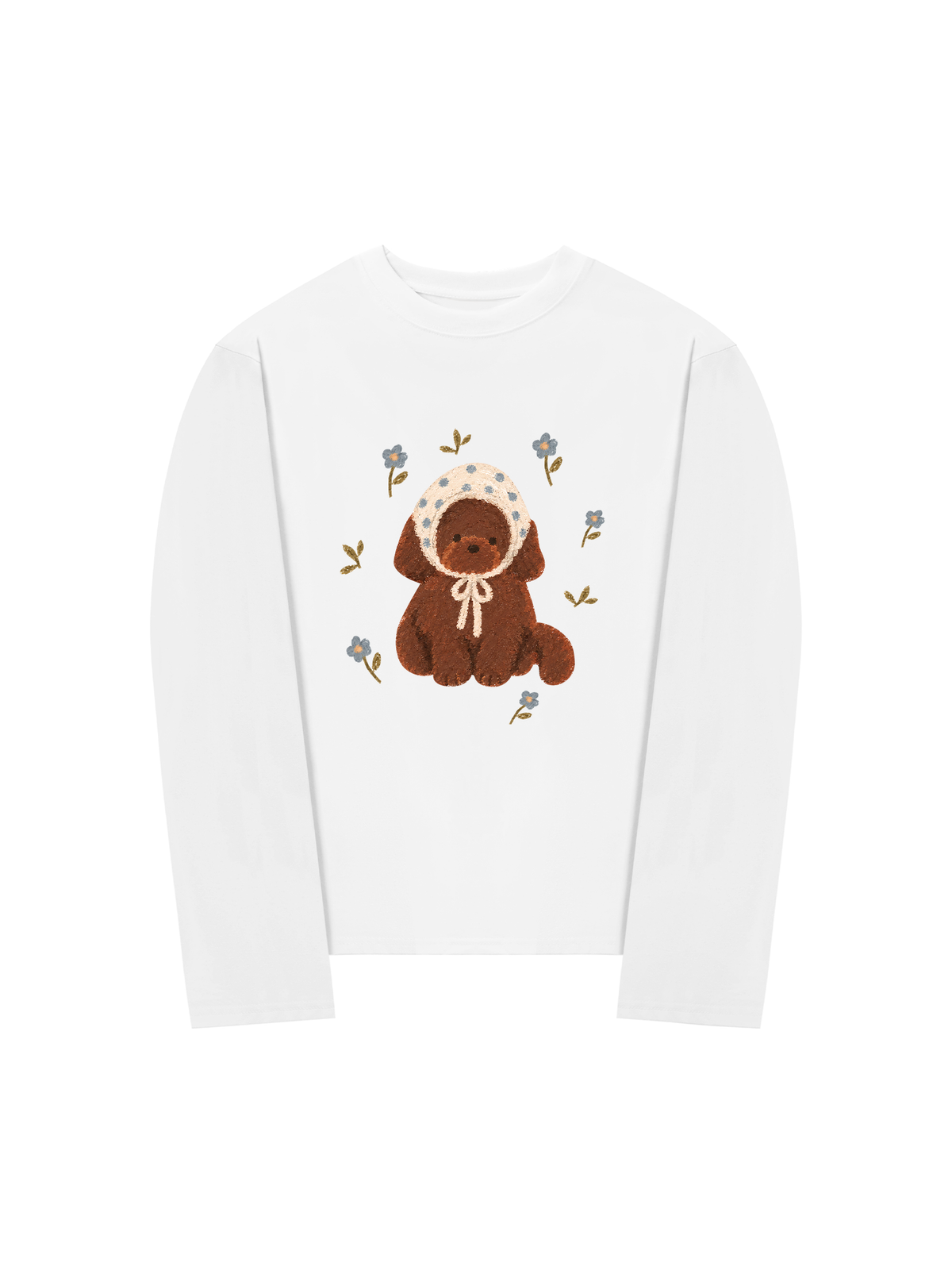 Áo Thun Dài Tay Cozy Puppy