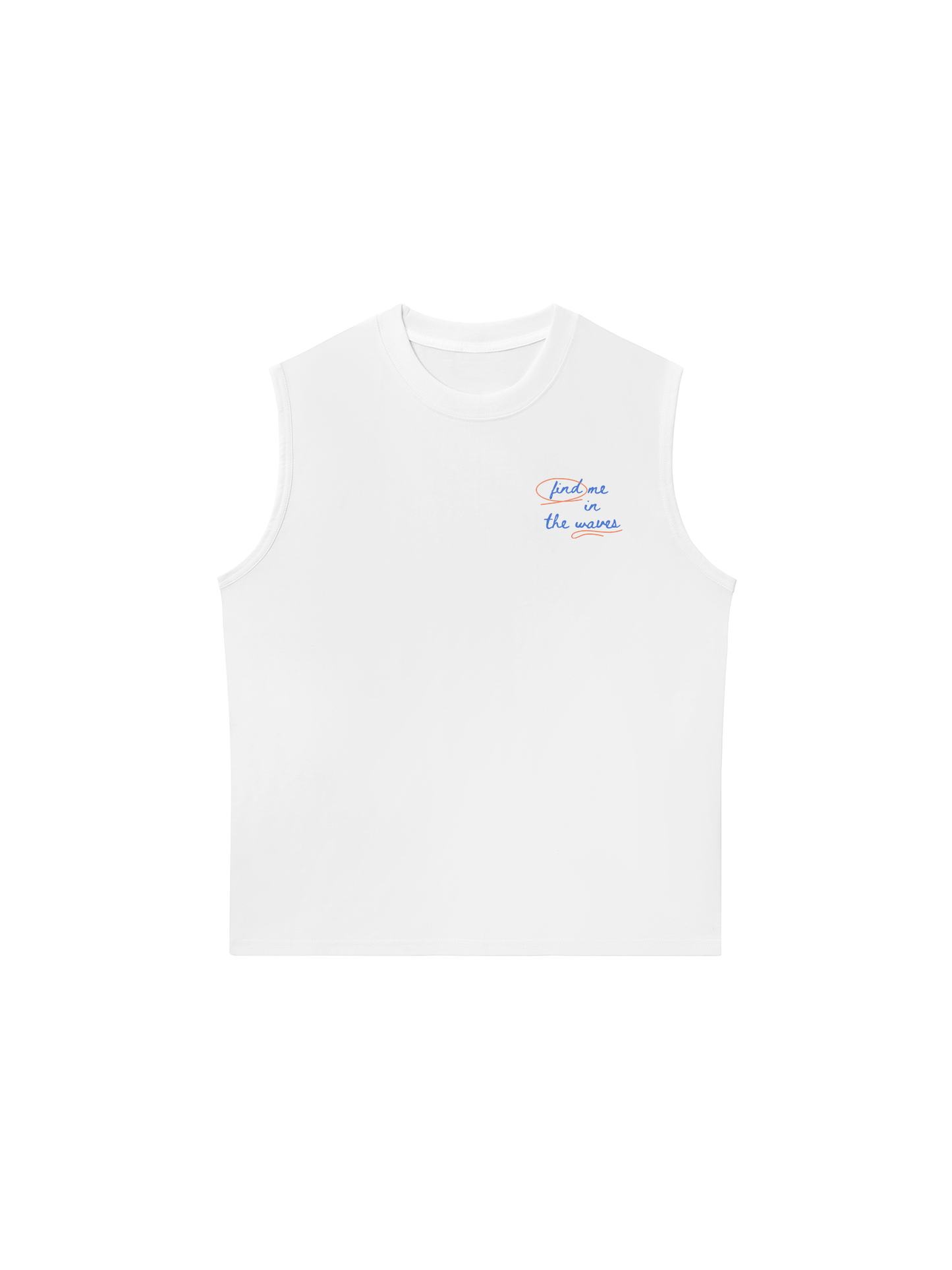 Áo Ba Lỗ Relaxed Fit Find Me In The Waves