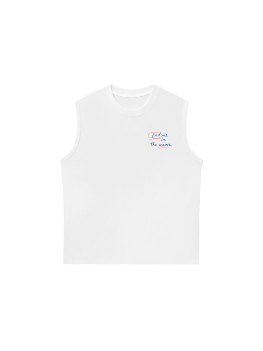 Áo Ba Lỗ Relaxed Fit Find Me In The Waves