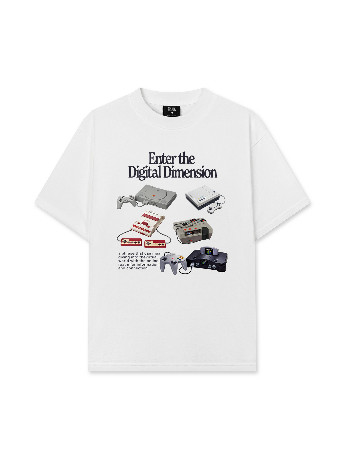 Áo Thun Relaxed Fit Enter The Digital Dimension