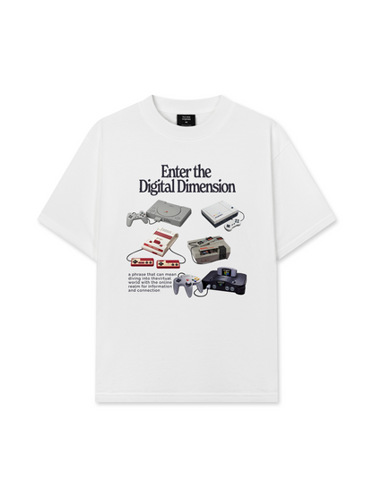 Áo Thun Relaxed Fit Enter The Digital Dimension