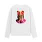 Áo Thun Dài Tay Jewel Ring & Orange Kitty Cap Wash
