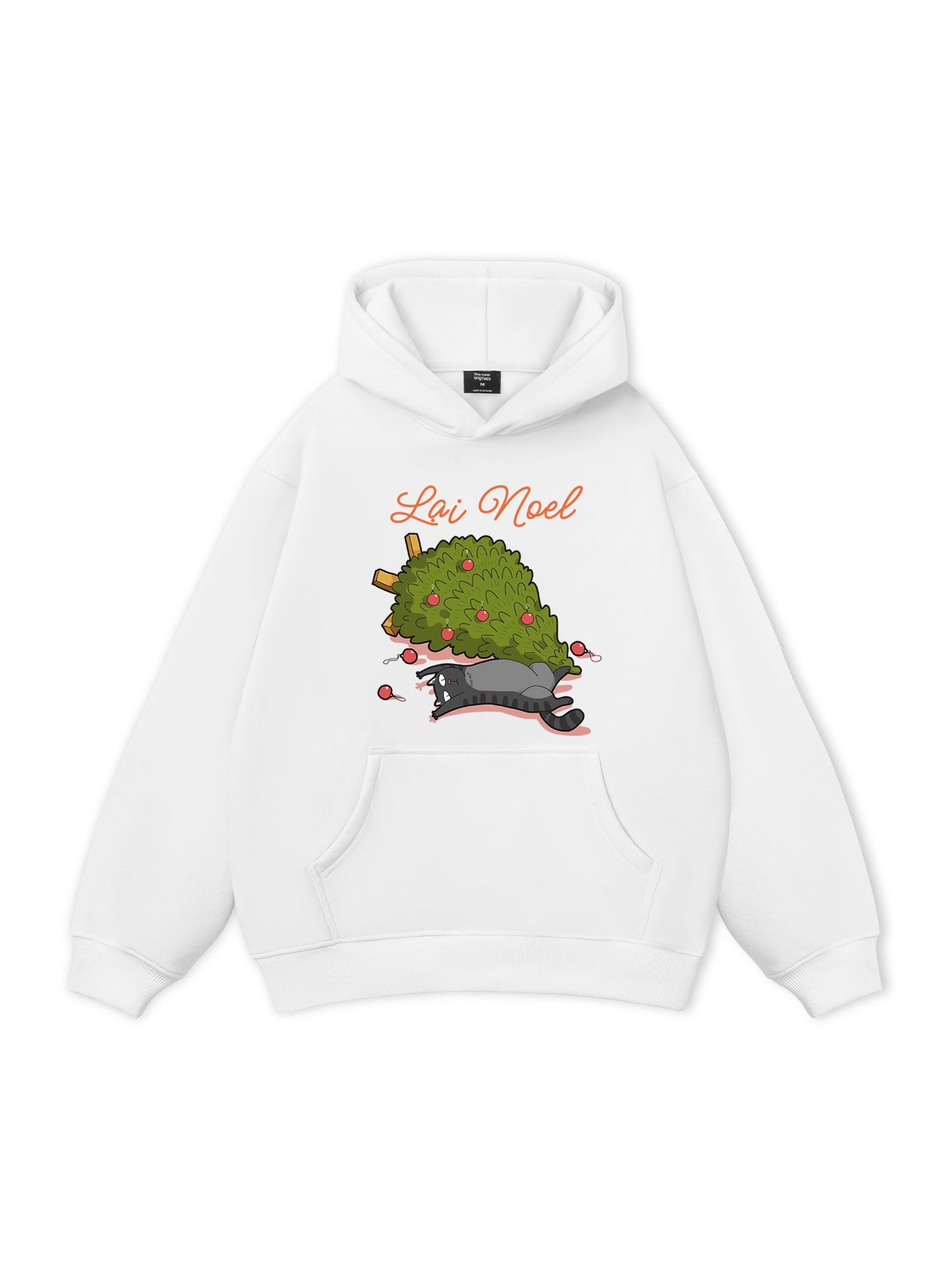 Christmas Trouble Cat Hoodie