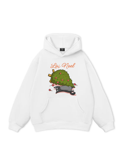 Christmas Trouble Cat Hoodie
