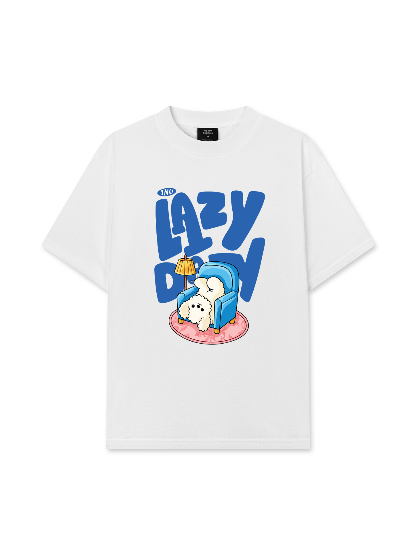 Áo Thun Relaxed Fit Lazy Day