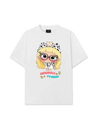 Áo Thun Relaxed Fit Cute Cow
