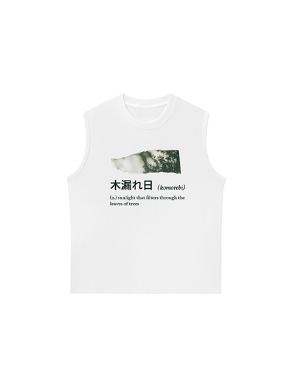 Áo Ba Lỗ Relaxed Fit Komorebi