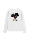Áo Thun Dài Tay Colorful Diamond Hairpin Afro Girl