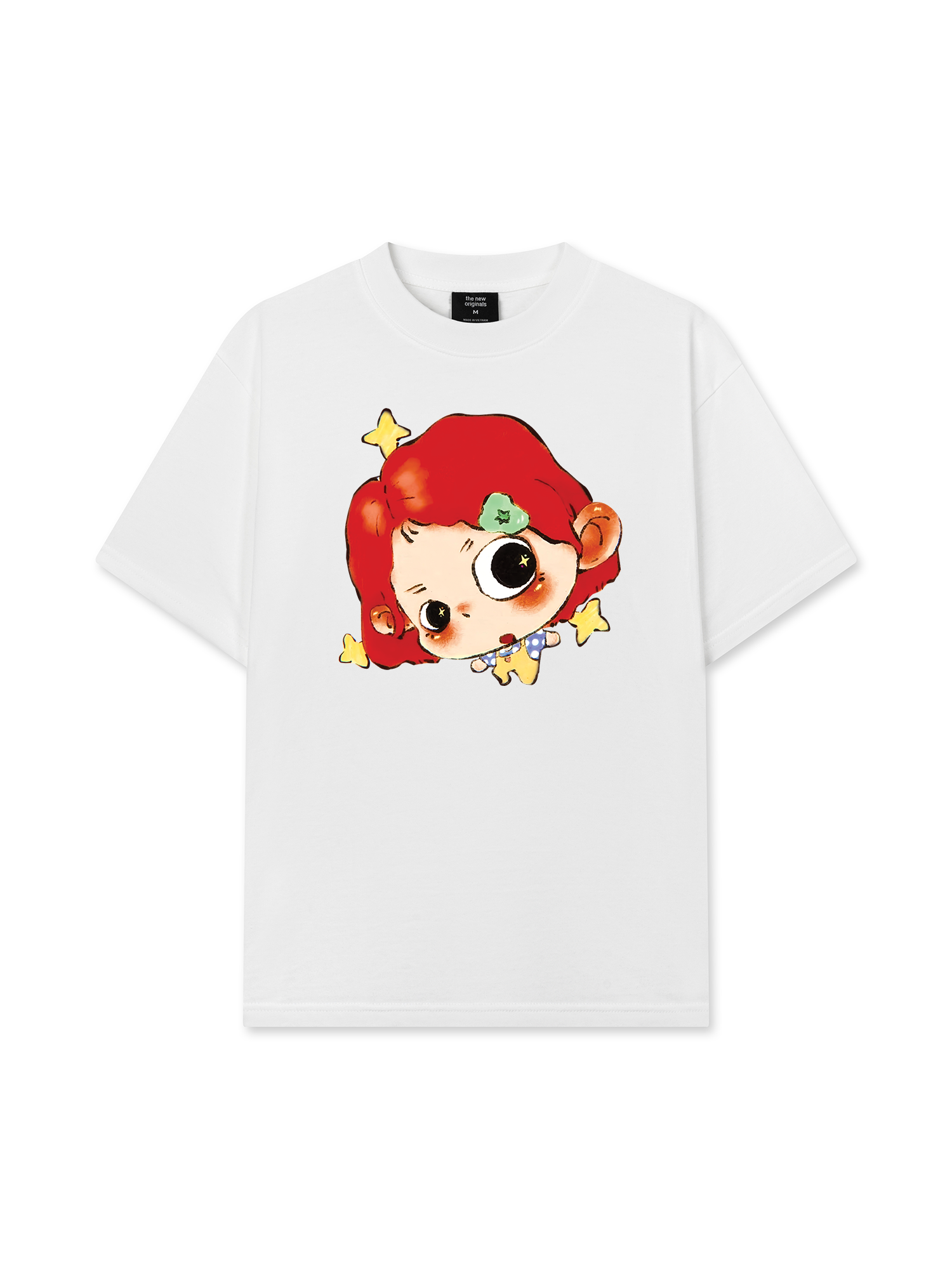 Áo Thun Relaxed Fit Red Hair Babae