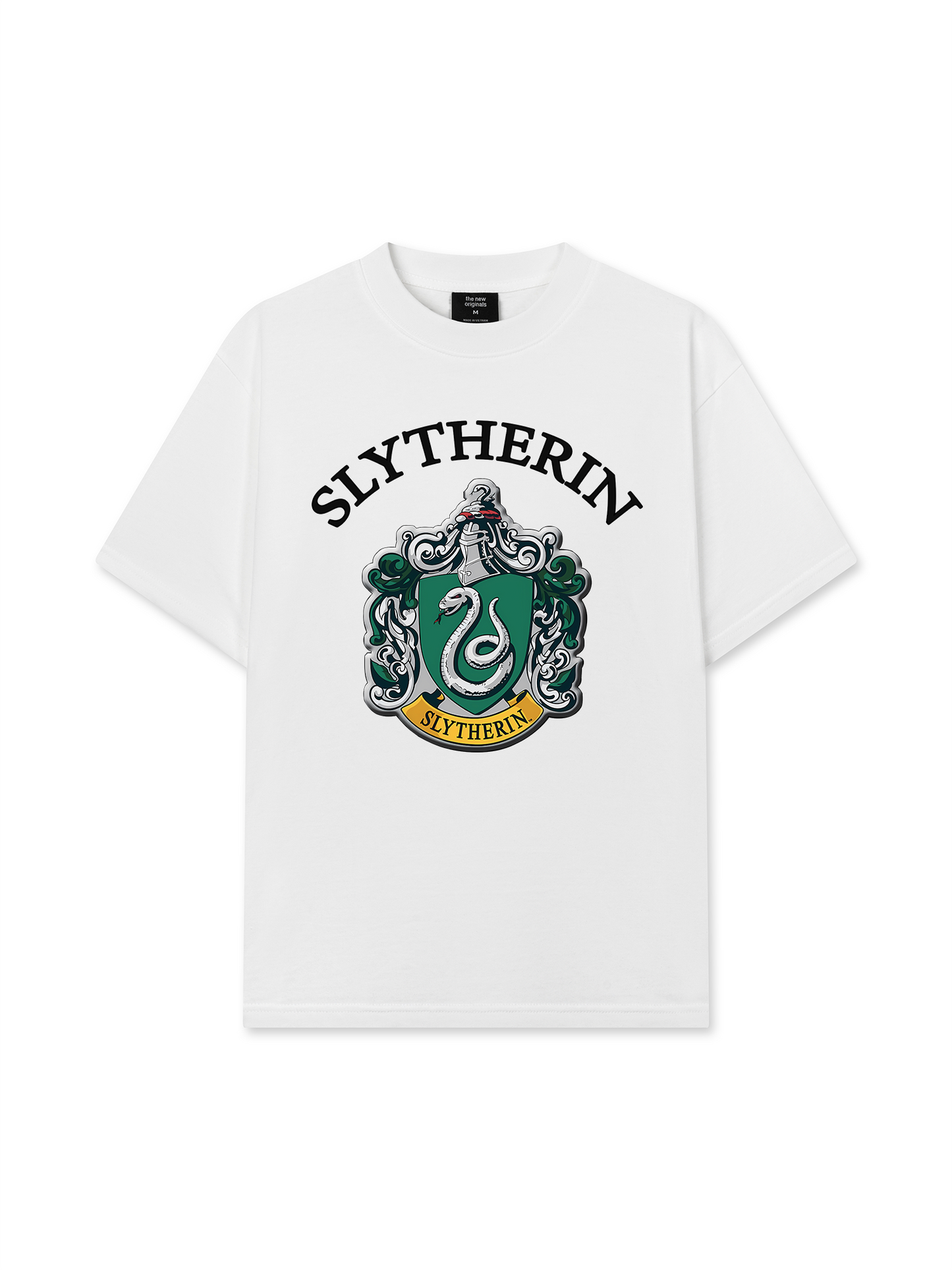 Áo Thun Relaxed Fit Harry Potter Slytherin Vintage