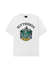 Áo Thun Relaxed Fit Harry Potter Slytherin Vintage