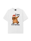 Áo Thun Relaxed Fit Capy Christmas Dab