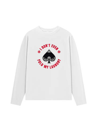 Áo Thun Dài Tay Lucky Fold My Laundry
