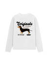 Áo Thun Dài Tay Retro Dachshund