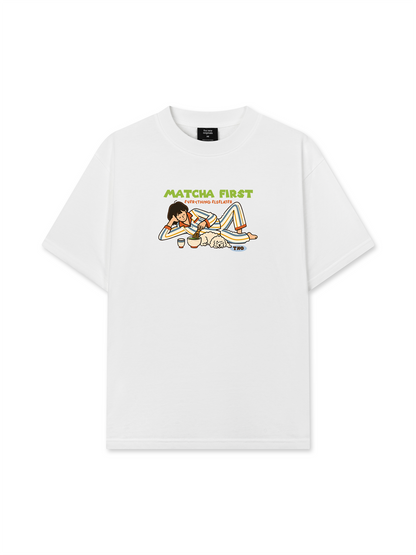 Áo Thun Relaxed Fit Matcha First