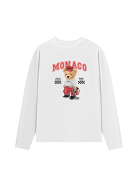 Áo Thun Dài Tay Monaco Bear Club