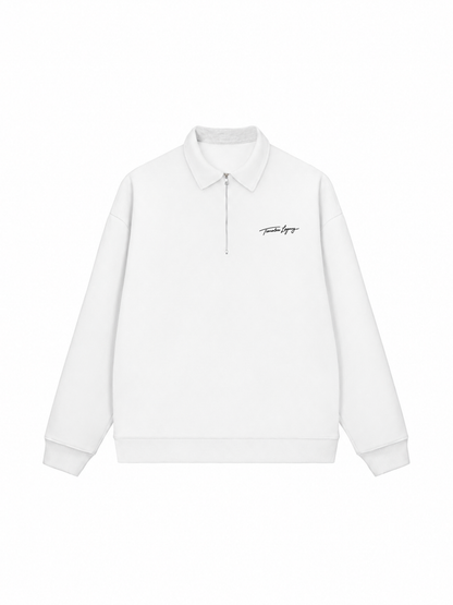 Áo Sweater Polo Nỉ Hai Da Timeless Legacy