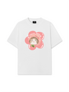 Áo Thun Relaxed Fit Flower Cat