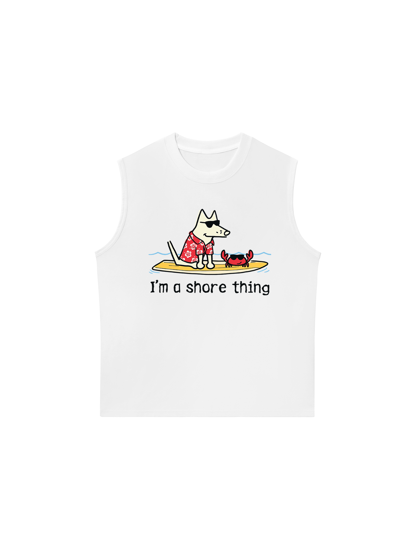 Áo Ba Lỗ Relaxed Fit Go Outside I_m A Shore Thing