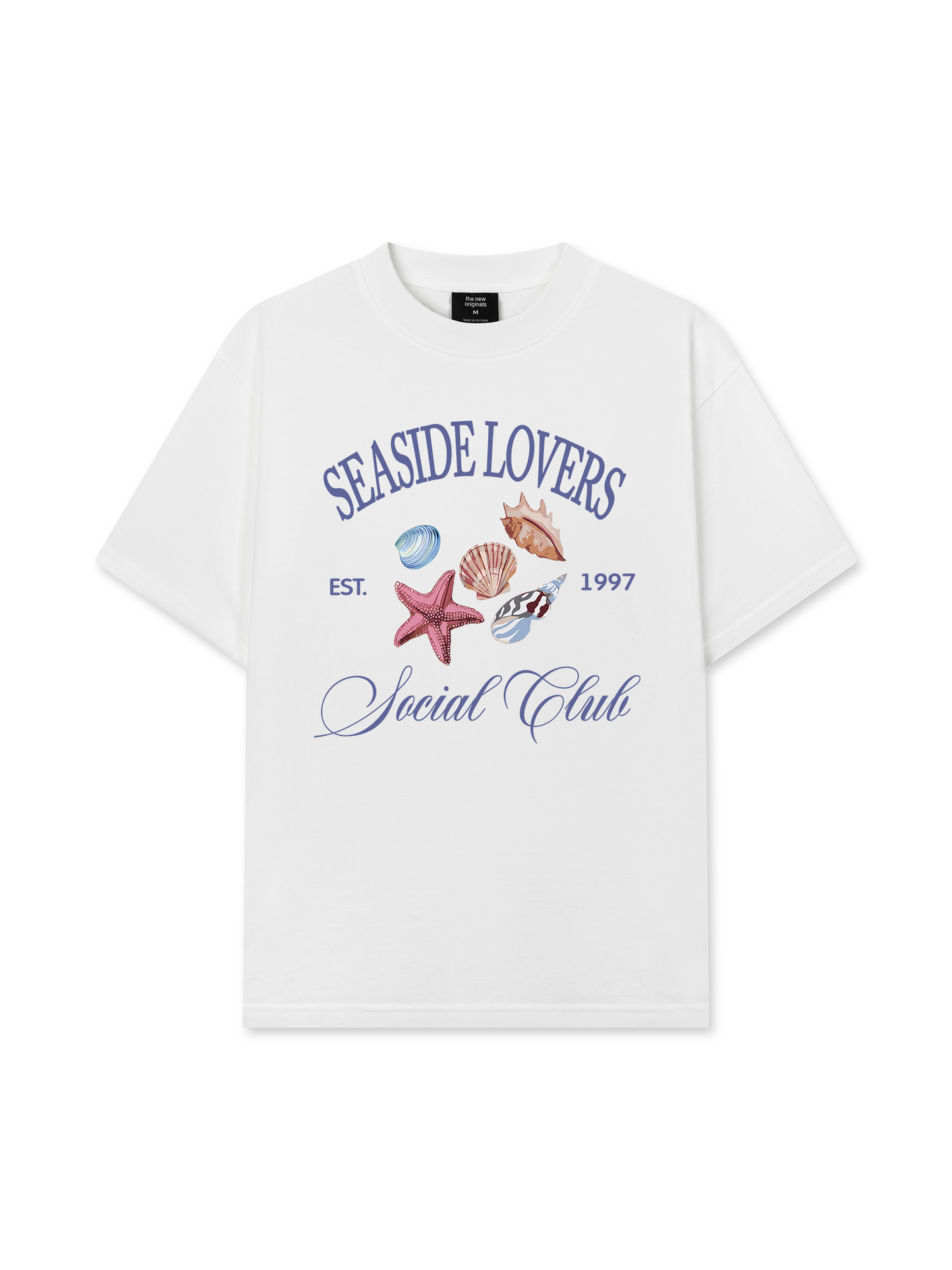 Áo Thun Relaxed Fit Ocean Seaside Lovers
