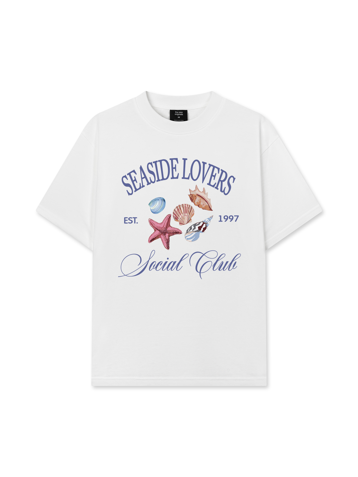 Áo Thun Relaxed Fit Ocean Seaside Lovers