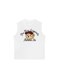 Áo Ba Lỗ Relaxed Fit Teddy Land Teddy The New Originals
